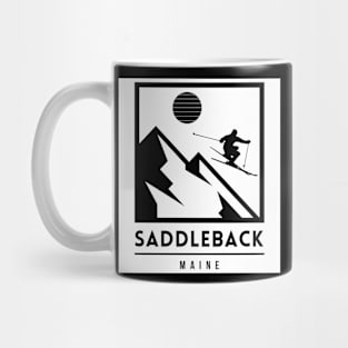 Saddleback maine usa ski Mug